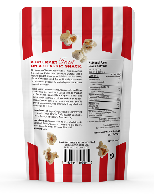 Charcoal Popcorn Seasoning